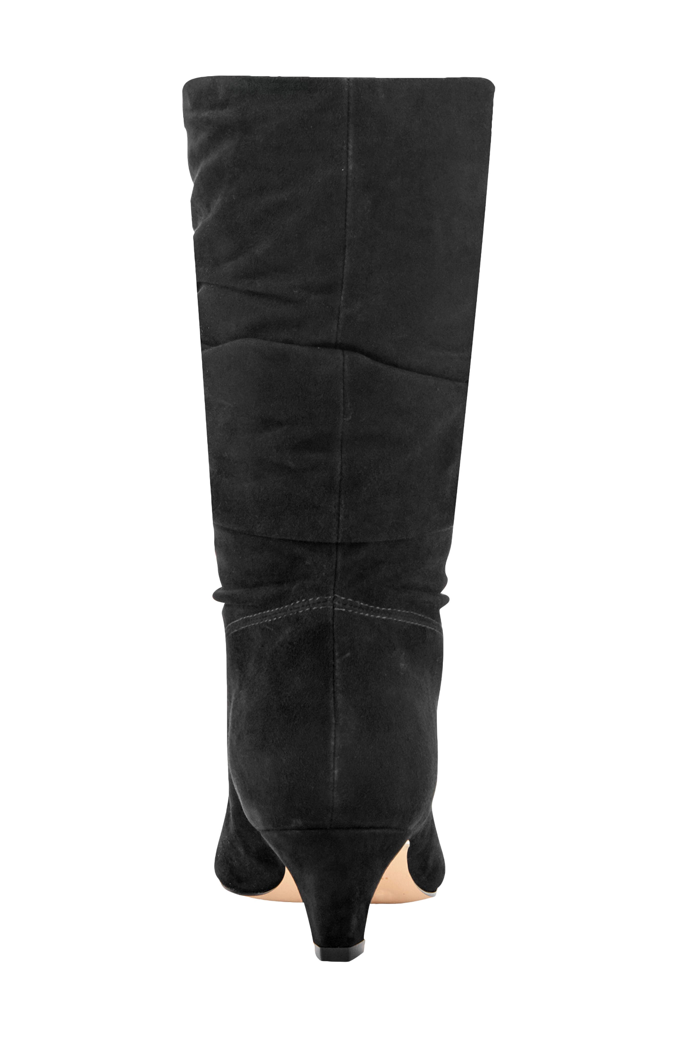 Dalores Leather Boot, Alternate, color, BLACK