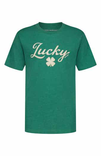 Lucky Brand Kids' Four Leaf Short Sleeve T-Shirt