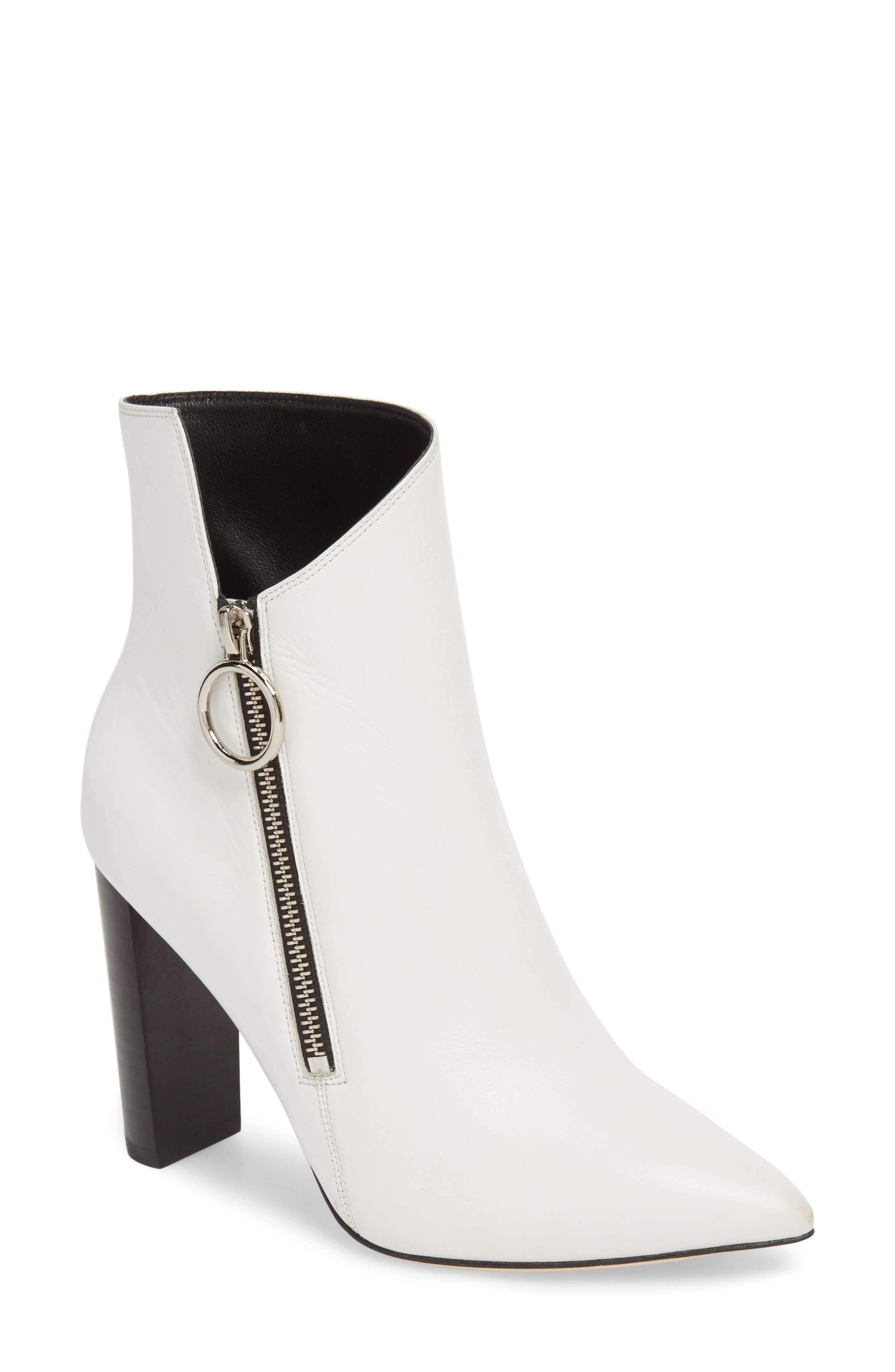 Kate Asymmetrical Bootie, Main, color, PANNA