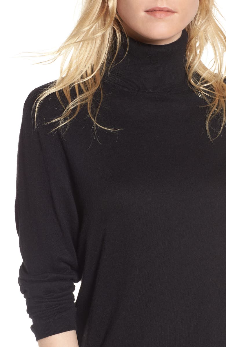 Treasure & Bond Boyfriend Turtleneck Sweater, Alternate, color, 
