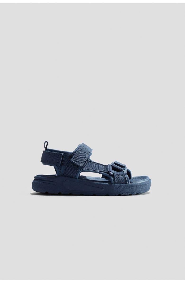 H&M Scuba sandals, Main, color, Dusty Blue