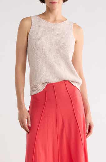 Scoop Neck Sweater Tank