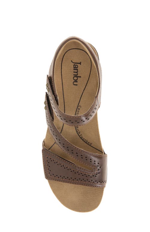 Jambu Women's Makayla Flat Heel Sandals In Brown
