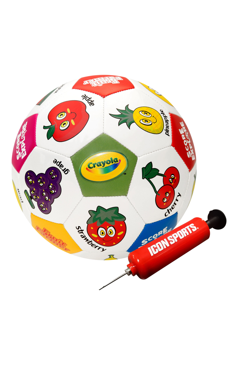 iconsportgroup Fruit Farmer Explorer Soccer Ball, Main, color, Farmer Explorer