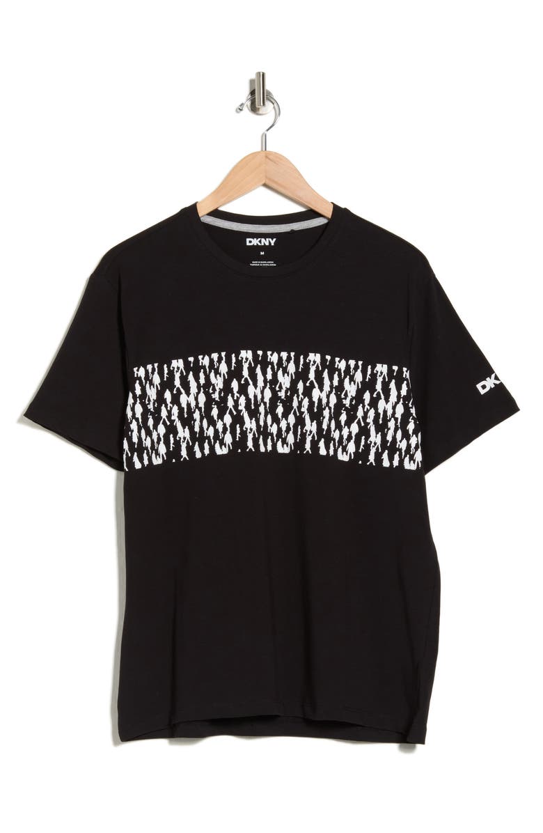 DKNY SPORTSWEAR Loren Graphic T-Shirt, Alternate, color, Black