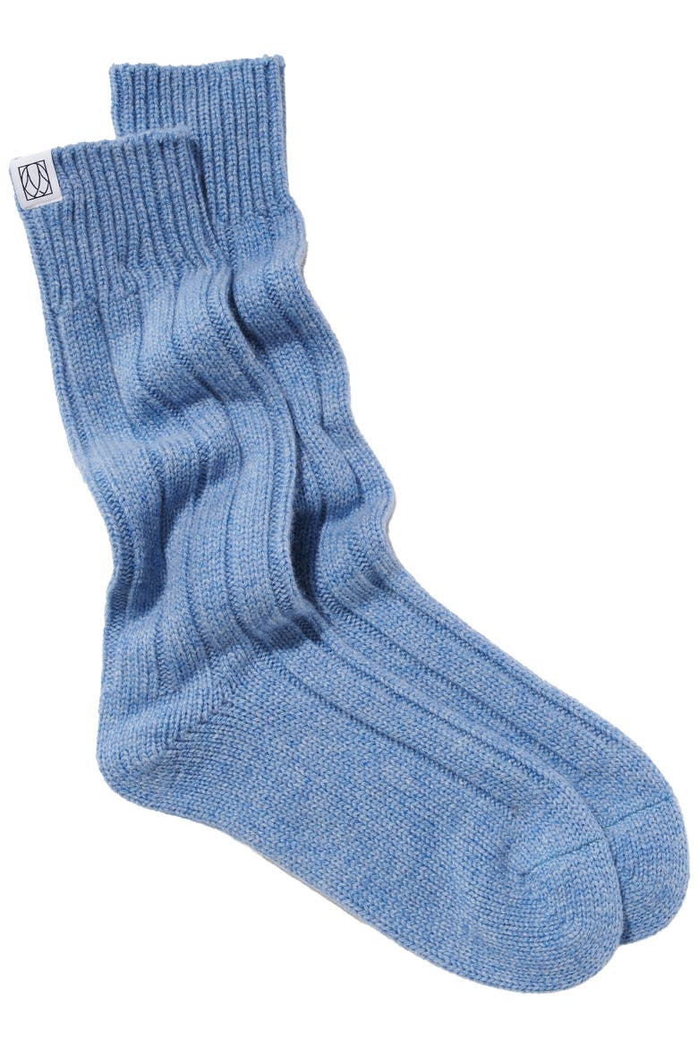 The Cozy Sock, Main, color, Light Blue