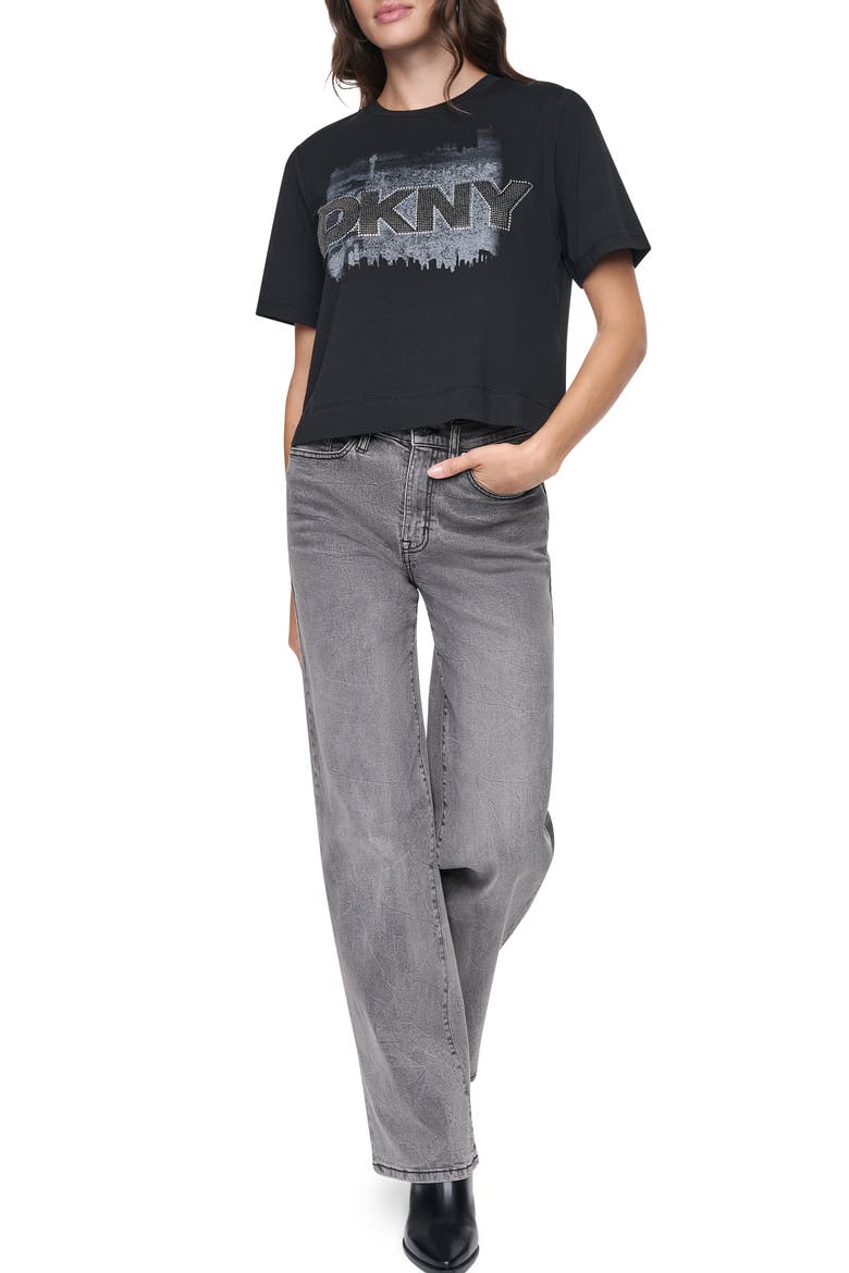 Washed City Graphic T-Shirt, Alternate, color, BLACK