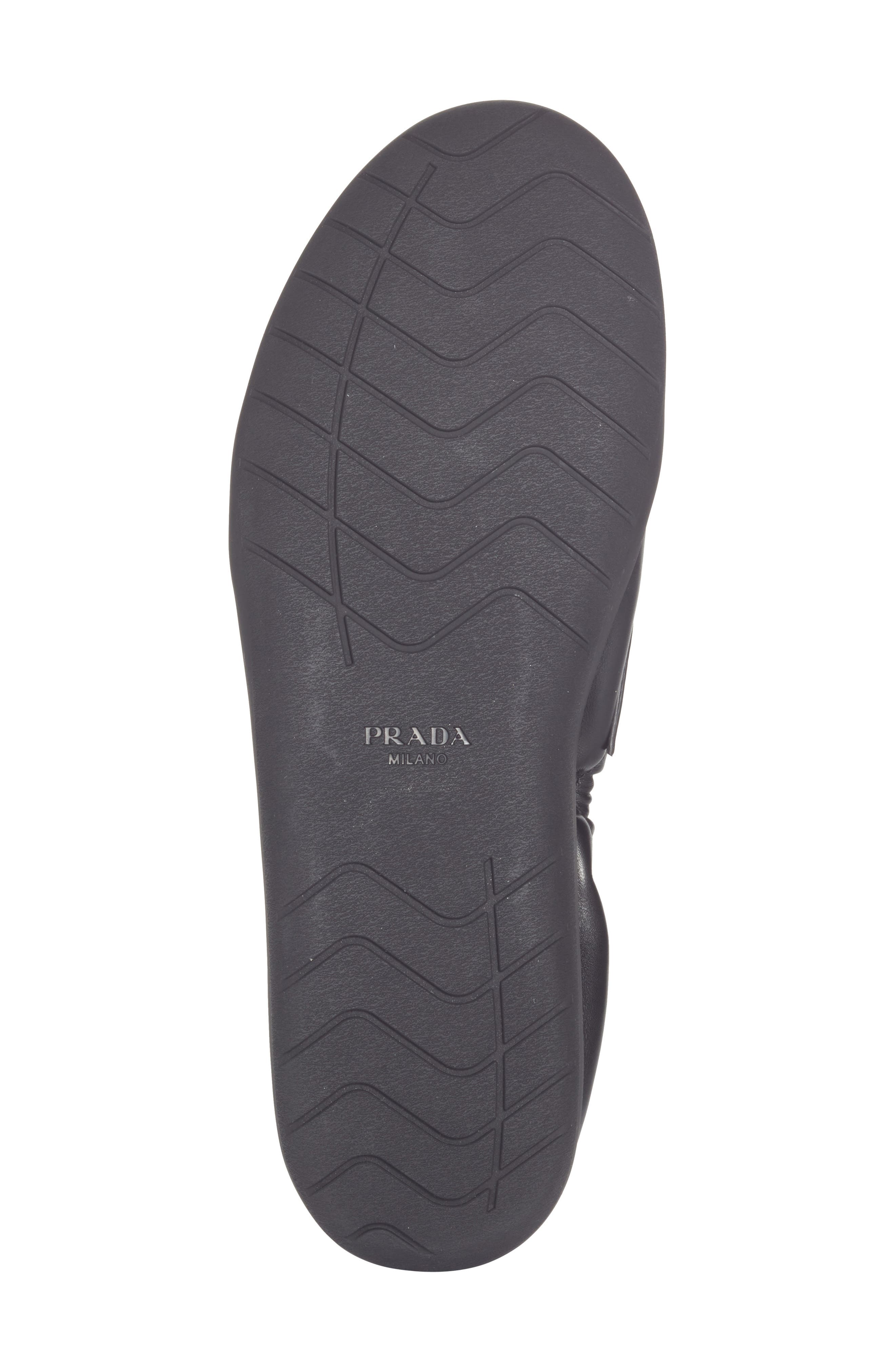 Prada Speedrock Loafer, Alternate, color, Nero