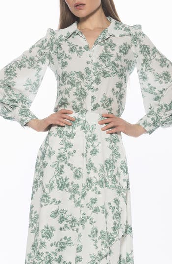 Alexia Admor Rah Covered Button-down Top