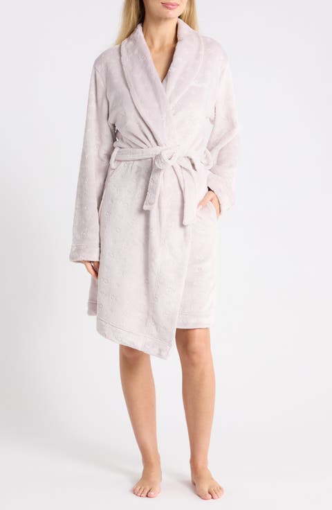 Fluffy Debossed Robe