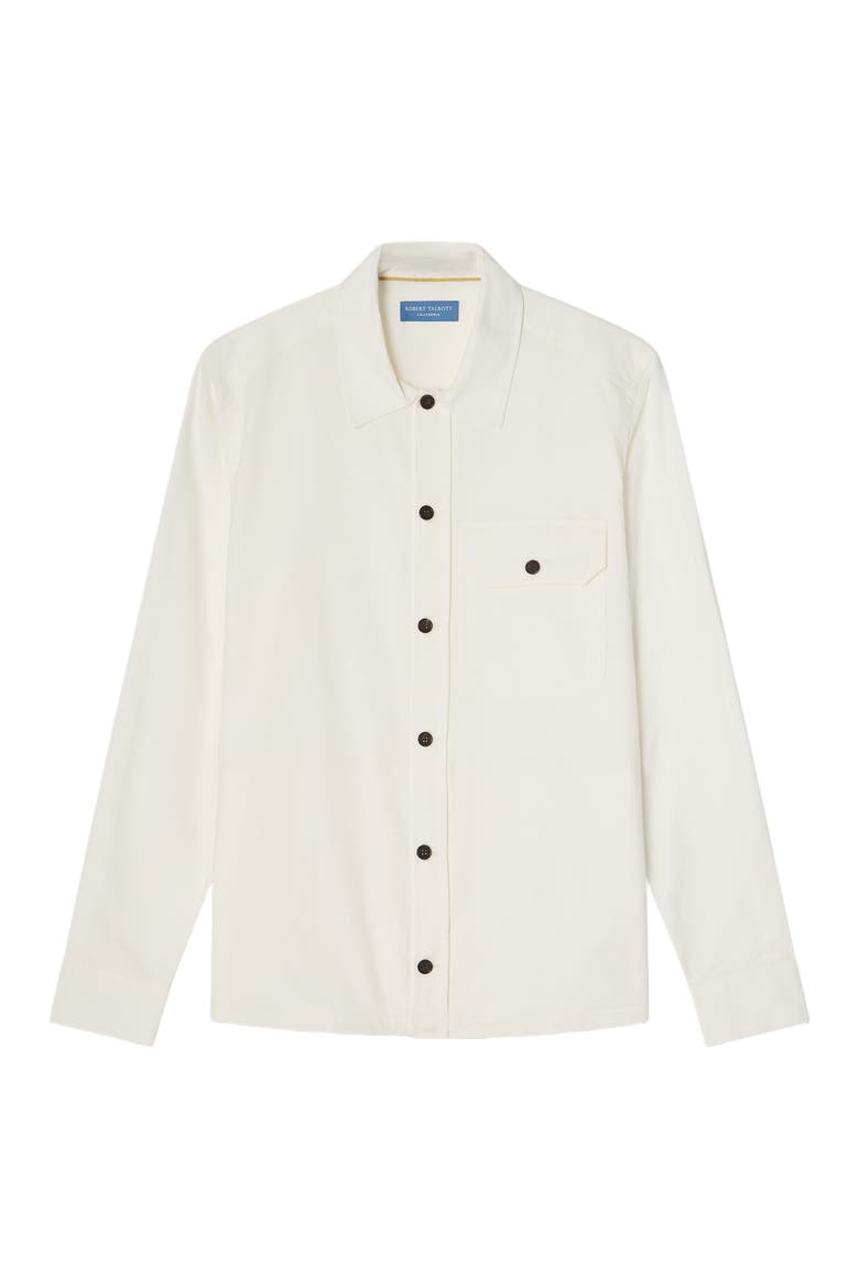 Burton Pinwale Corduroy Shirt Jacket, Alternate, color, Cream
