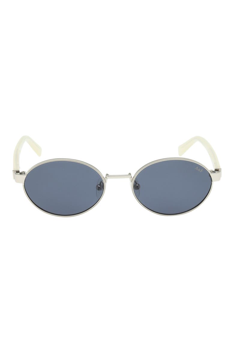 51mm Oval Sunglasses, Main, color, GOLD/ OTHER / SMOKE