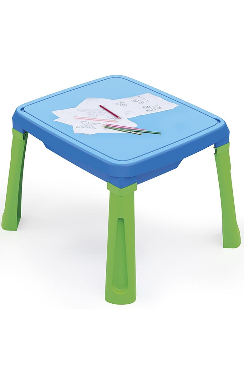 Dolu 3In1 Activity Table, Alternate, color, Multicolored