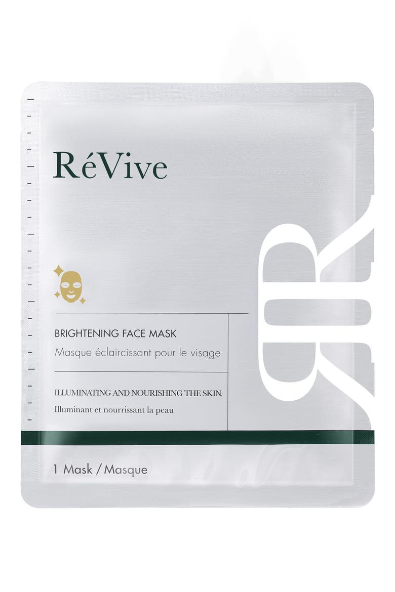 5-Pack Brightening Face Masks, Alternate, color, NO COLOR
