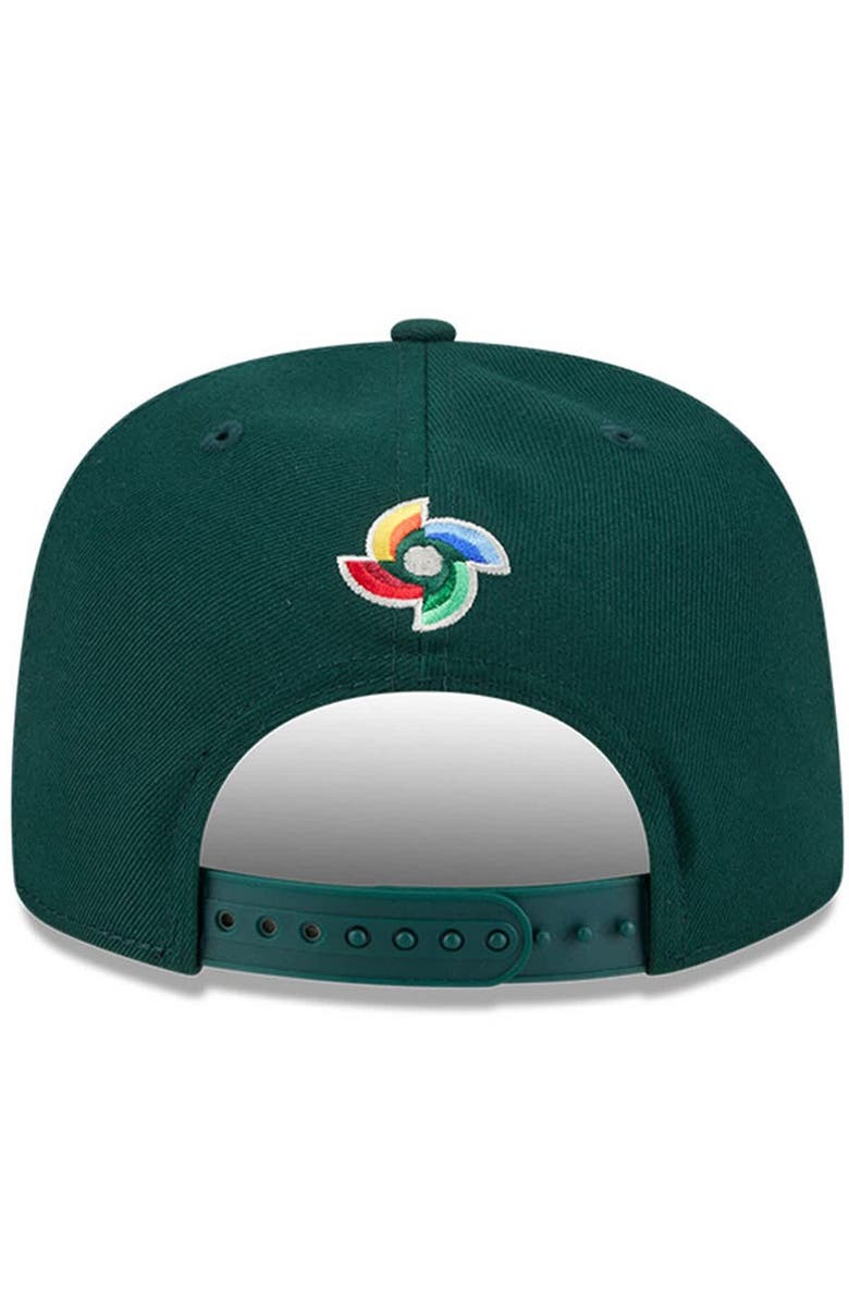 New Era Men's New Era  Dark Green Australia Baseball 2026 World Baseball Classic 9FIFTY A-Frame Snapback Hat, Alternate, color, 