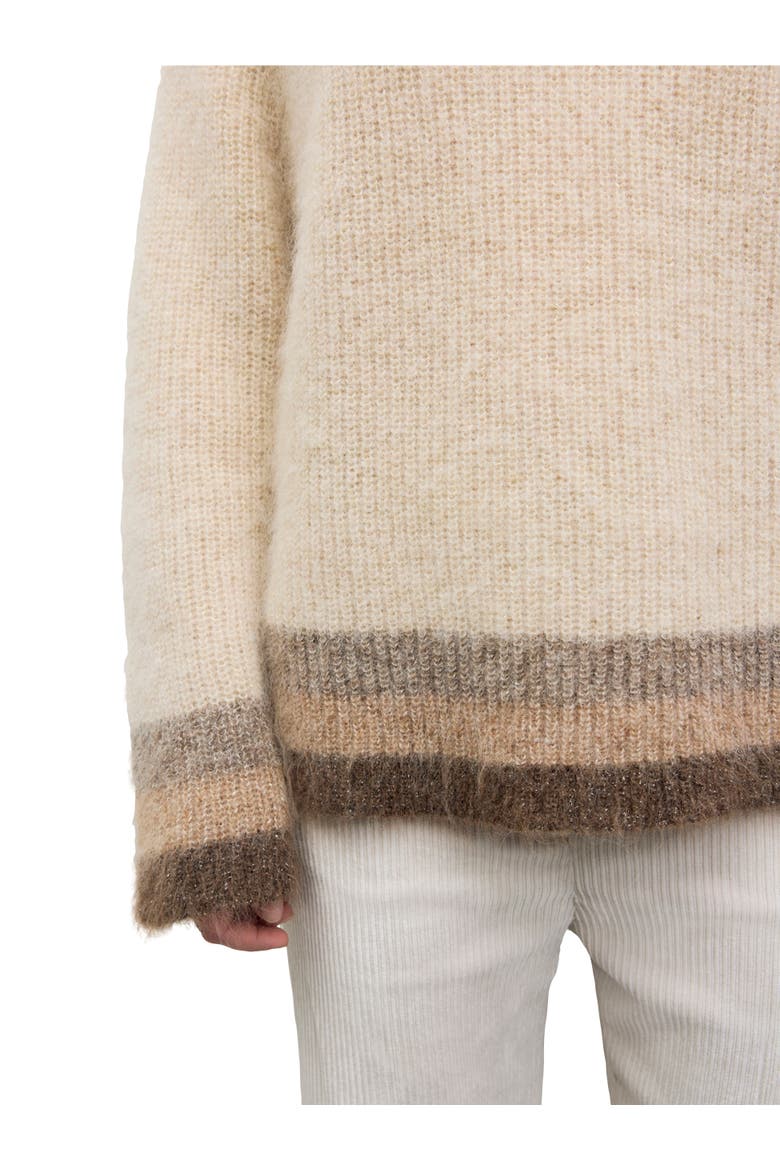 Rola Funnel Neck Sweater, Alternate, color, Pink Beige