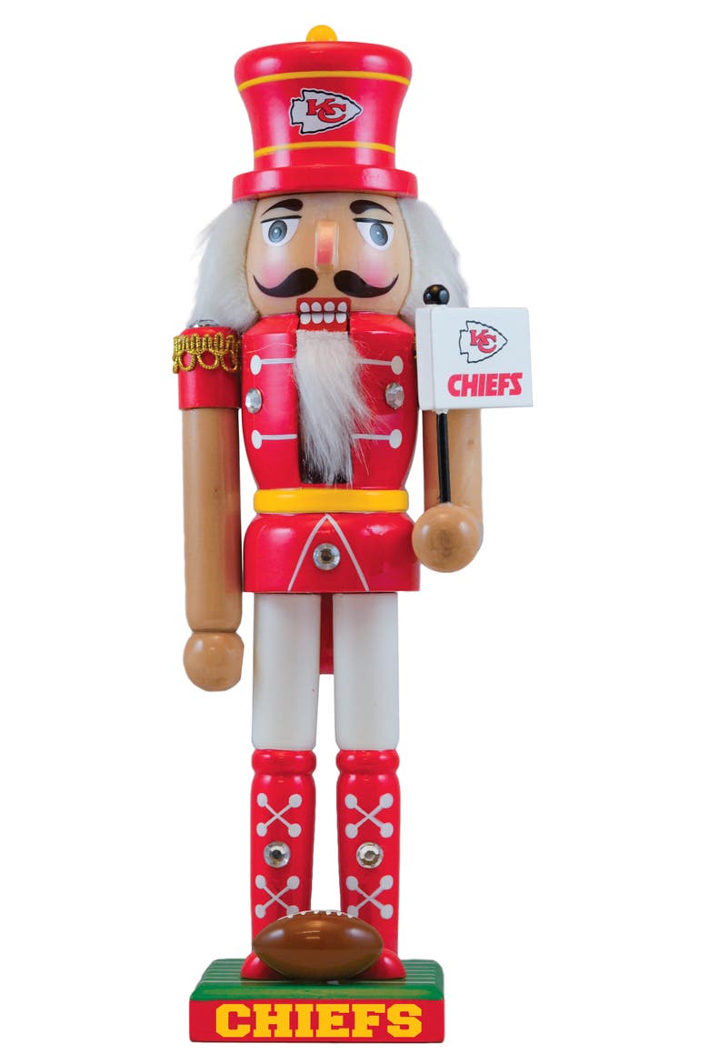 Kansas City Chiefs Nutcracker, Main, color, Multicolor