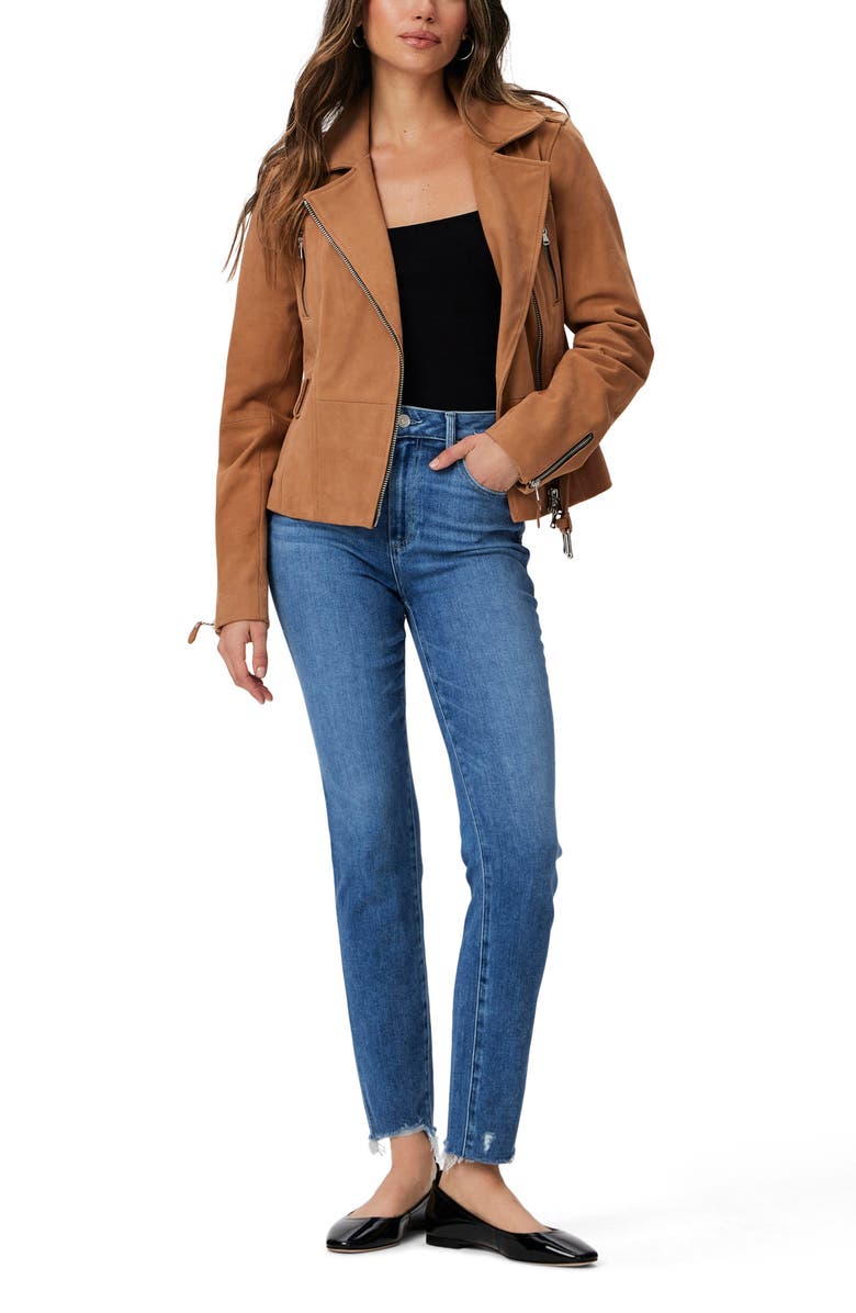 PAIGE Gemma High Waist Skinny Jeans, Alternate, color, Aimeedishm