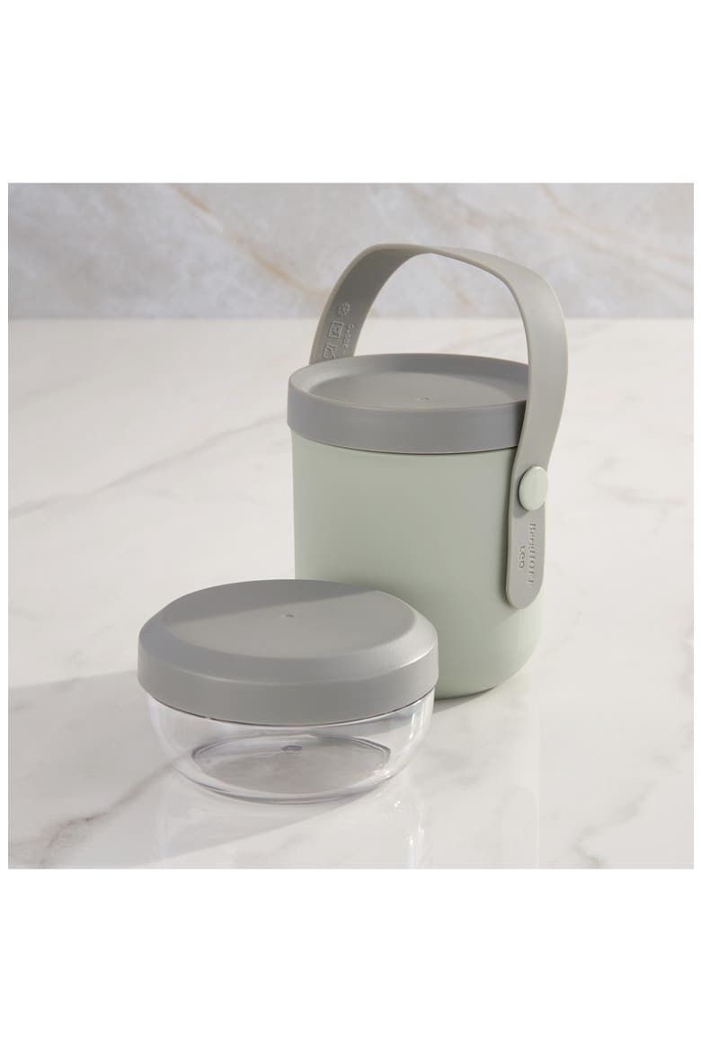 Leo 22-Ounce Dual Lunch Pot, Alternate, color, SAGE