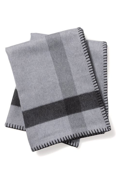 Madrid Reversible Cashmere Throw Blanket