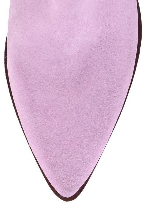 Seychelles Diva Pointed Toe Western Boot In Purple