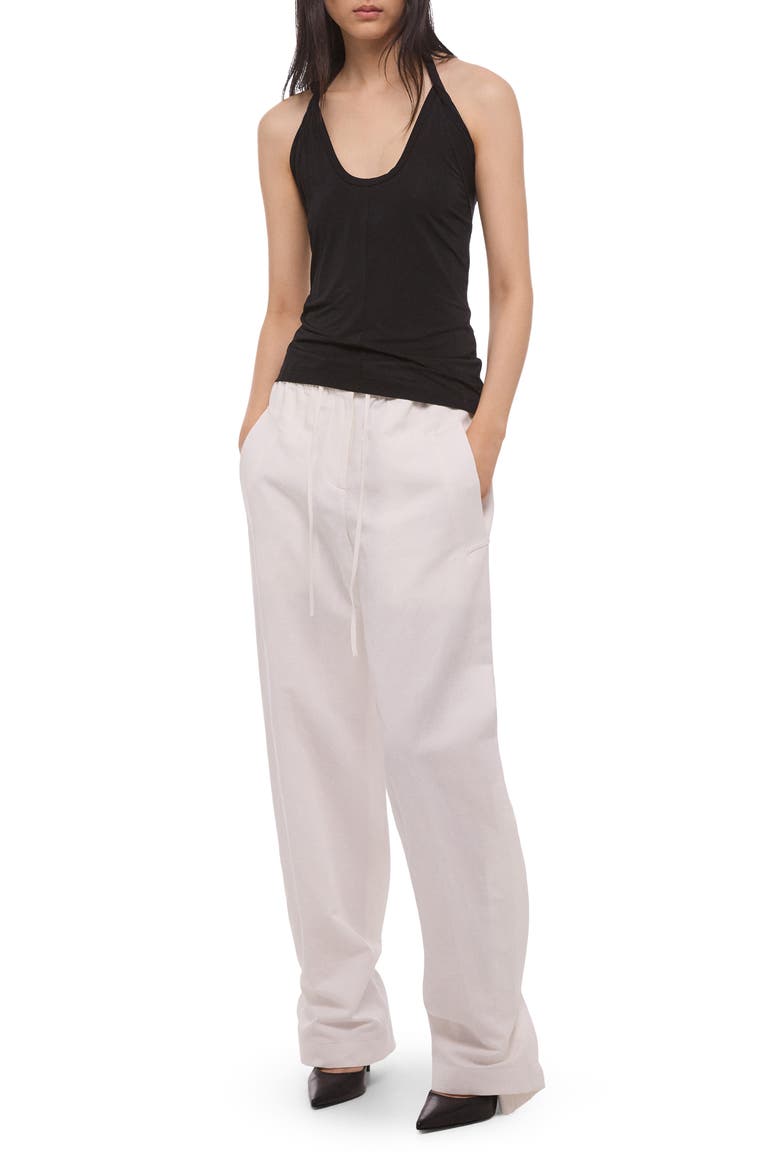 Twist Dancer Top, Alternate, color, BLACK