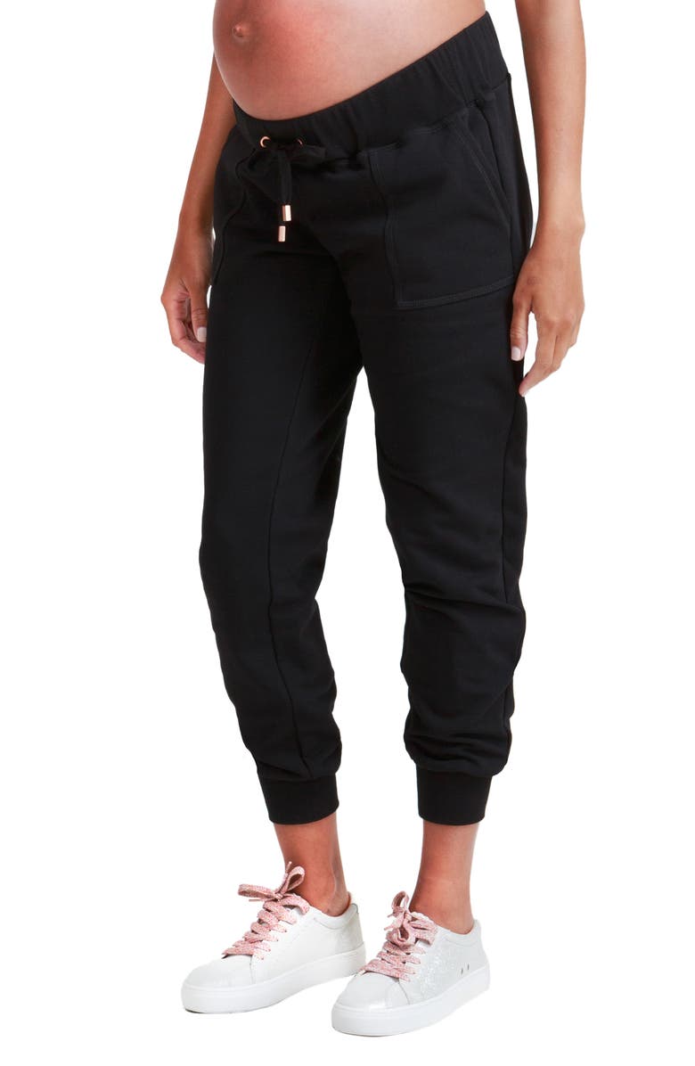 Ingrid & Isabel<sup>®</sup> Knit Active Maternity Joggers, Alternate, color, 