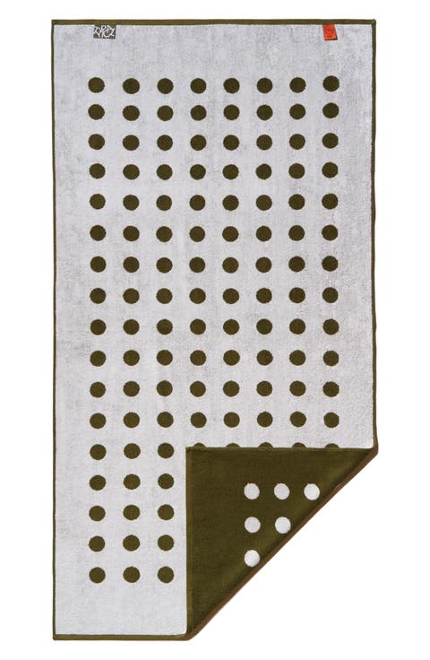 3-Pack Offset Stripe Stretch Face Towel