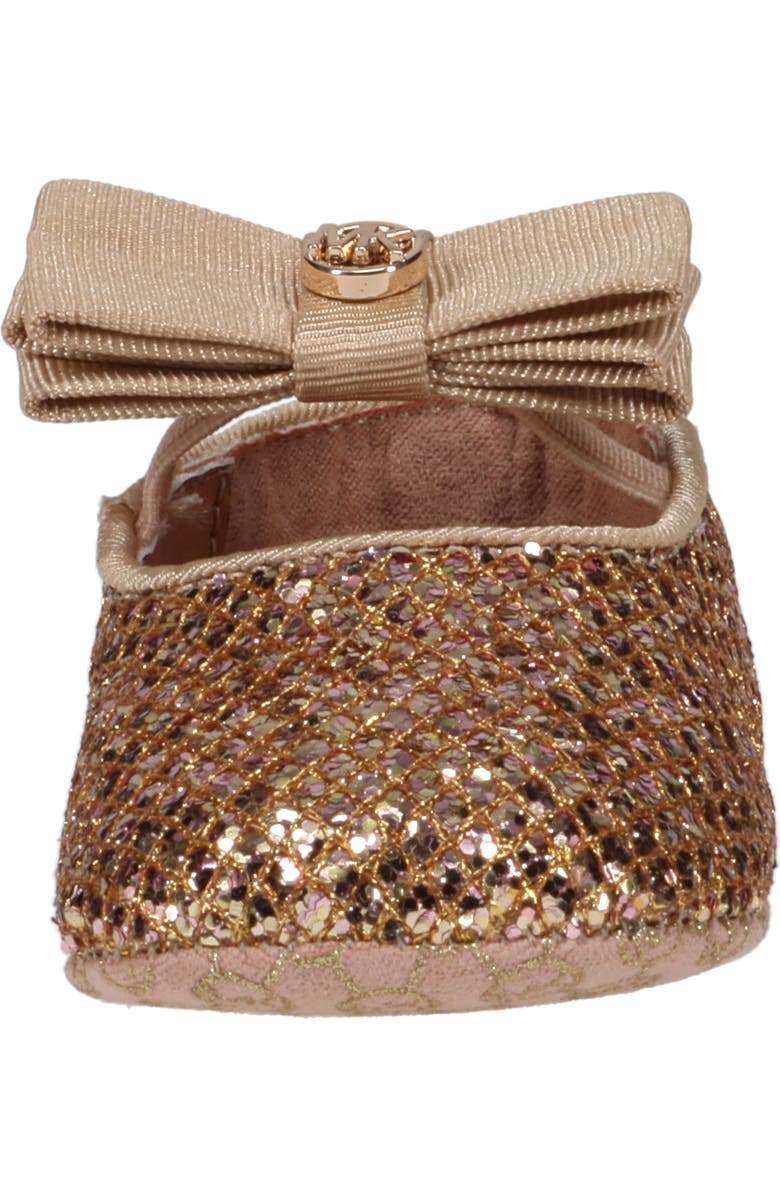 MICHAEL Michael Kors Baby Day Mary Jane Crib Shoe, Alternate, color, Rose Gold