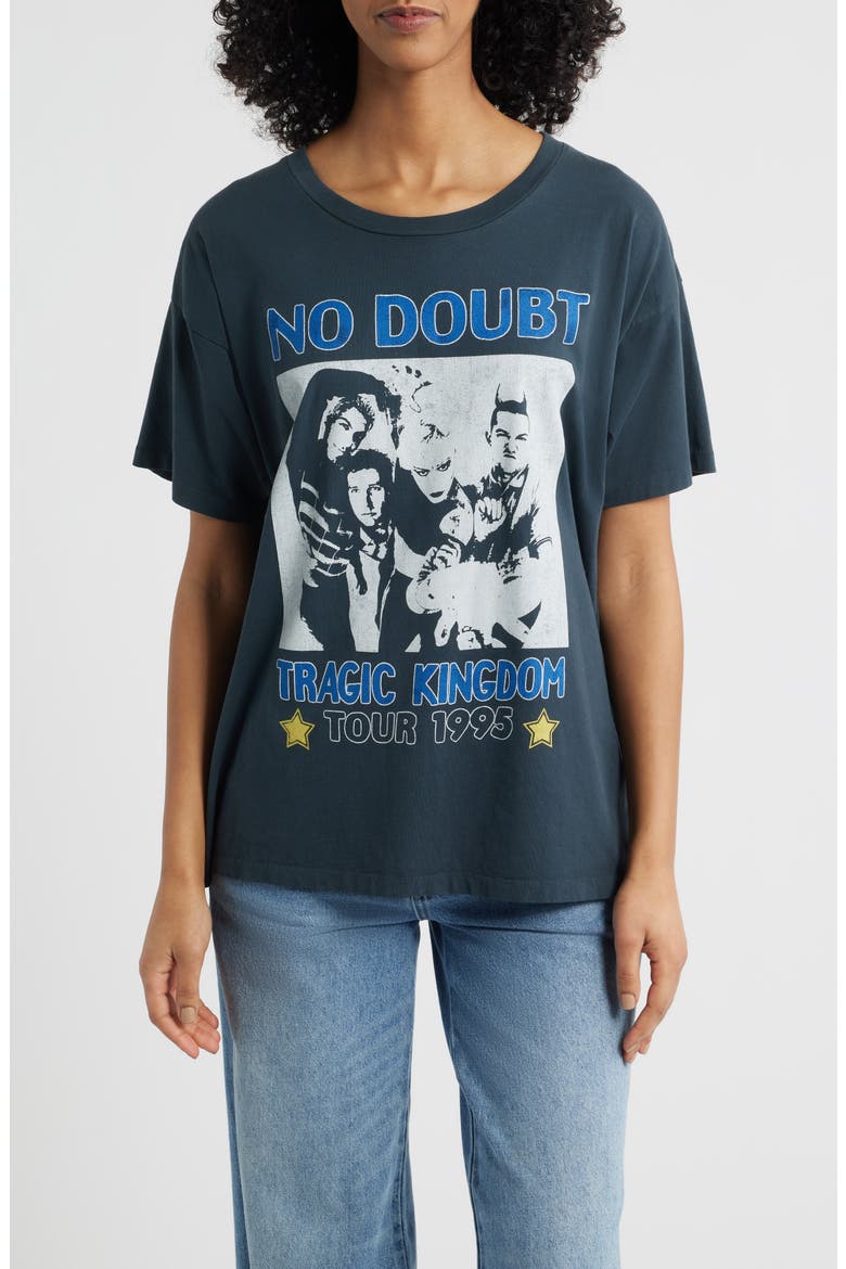 No Doubt Tragic Kingdom Cotton Graphic T-Shirt, Main, color, VINTAGE BLACK
