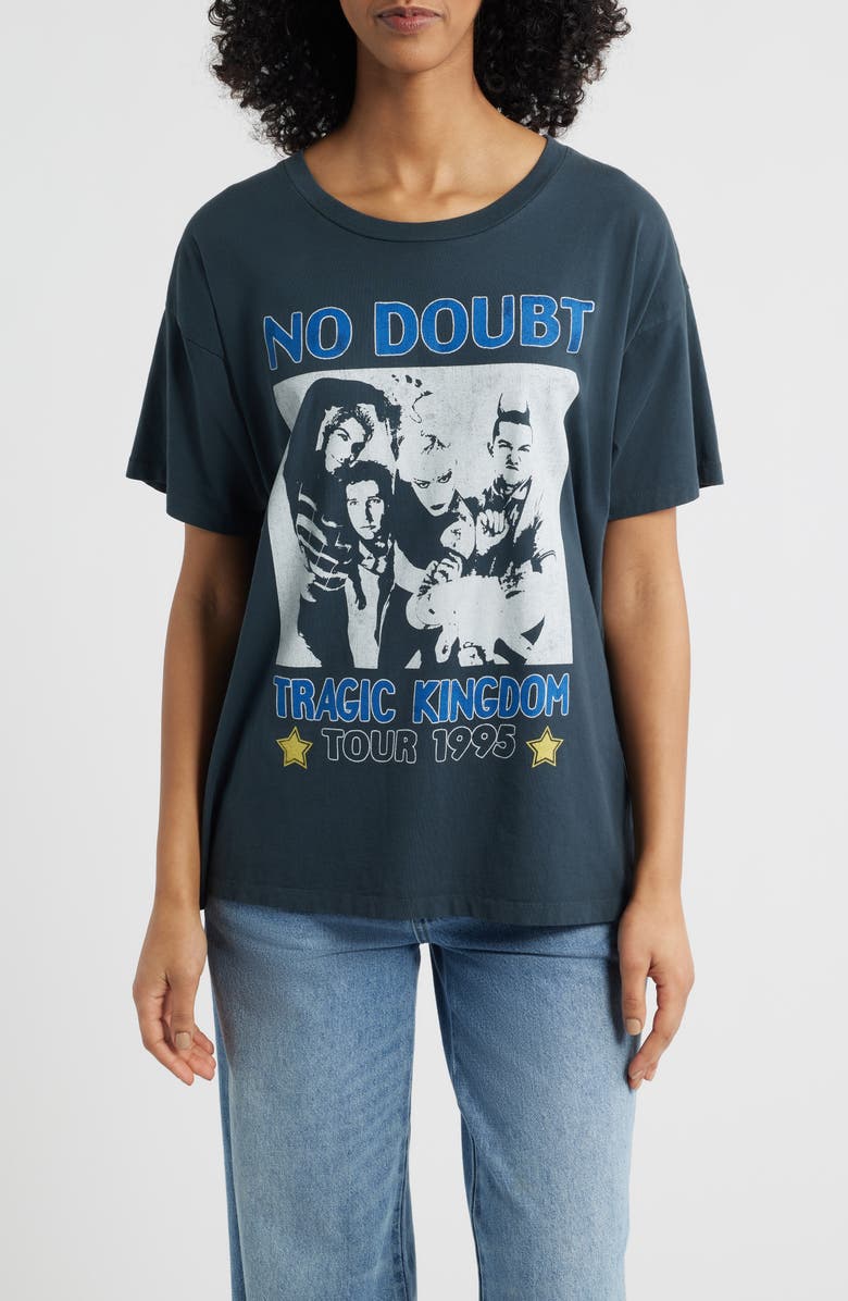 Daydreamer No Doubt Tragic Kingdom Cotton Graphic T-Shirt, Main, color, Vintage Black