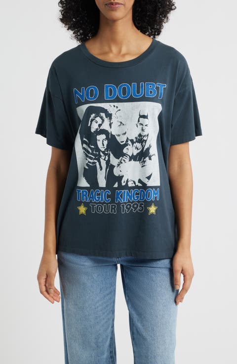 No Doubt Tragic Kingdom Cotton Graphic T-Shirt