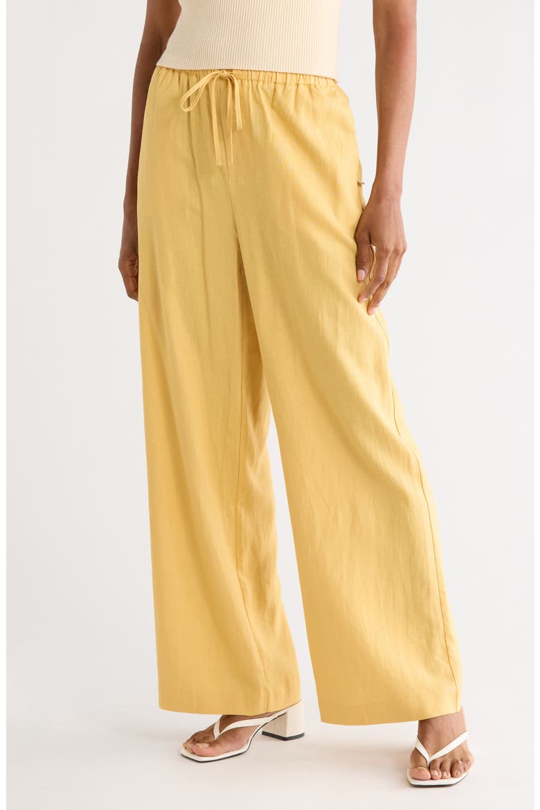 Pull-On Pants, Main, color, OCHRE