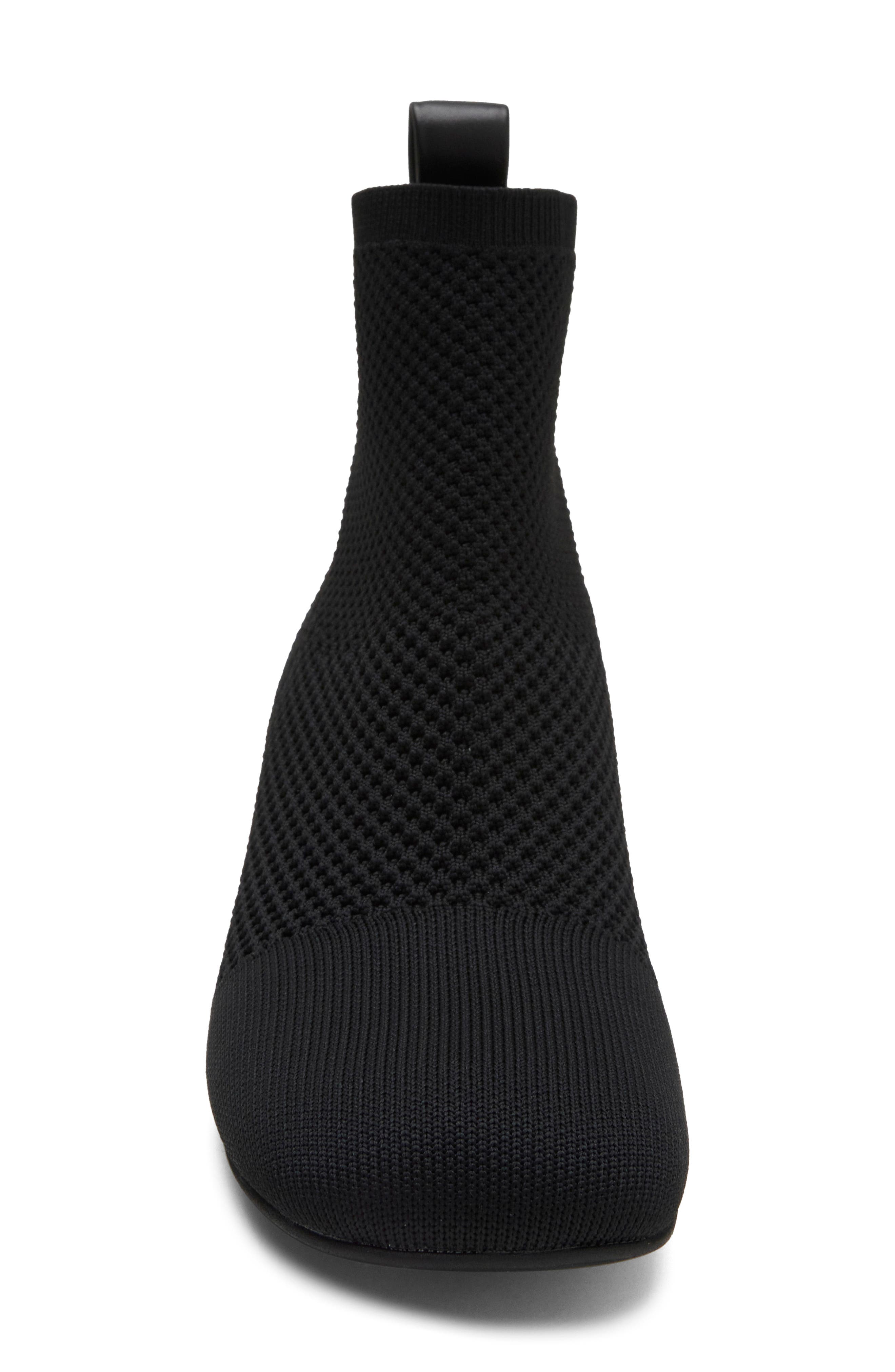 Context Ankle Bootie, Alternate, color, BLACK KNIT