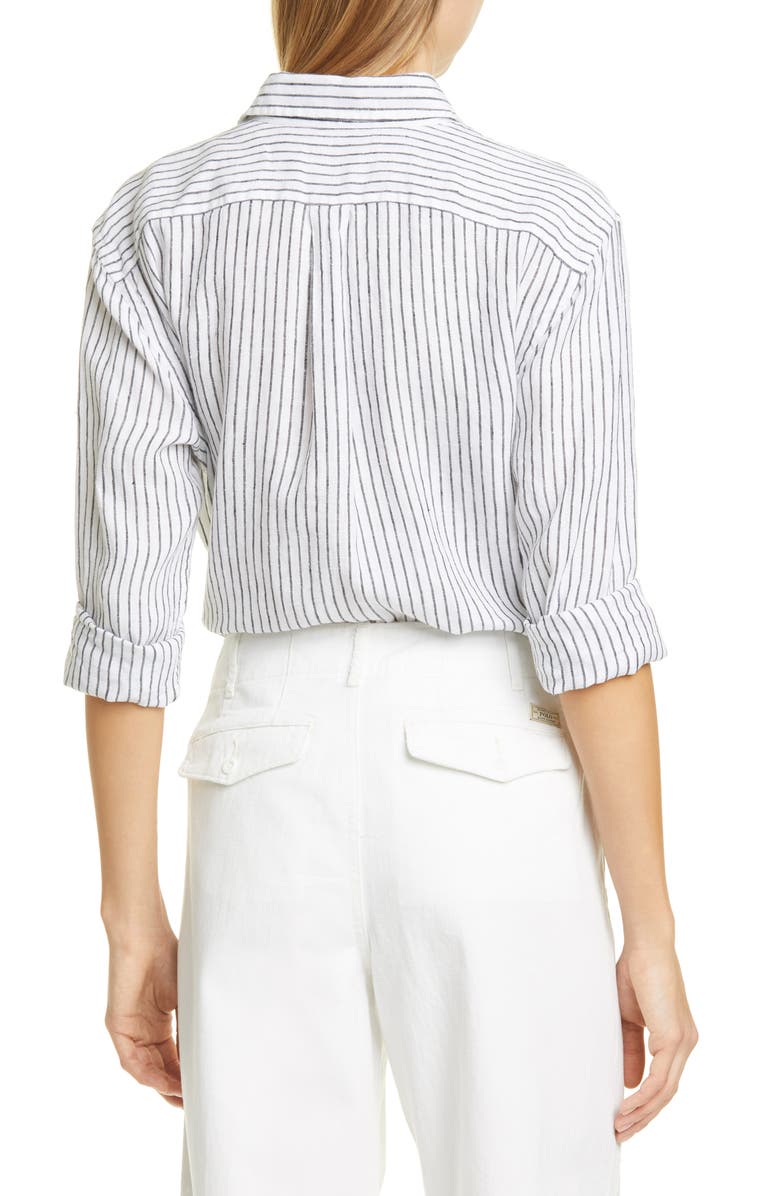 Polo Ralph Lauren Stripe Linen Shirt, Alternate, color,