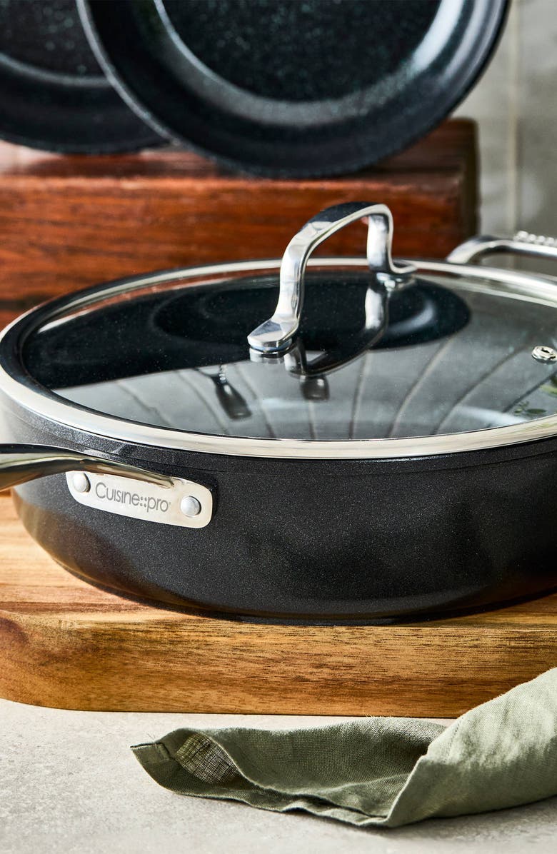 Cuisine::pro<sup>®</sup> GREEN STONE<sup>™</sup> 9-Piece Cookset, Alternate, color, Black