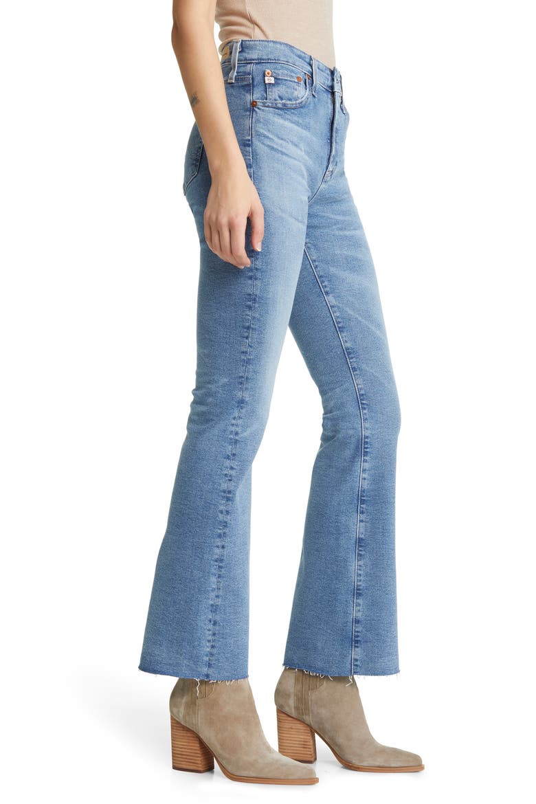 Farrah High Waist Bootcut Jeans, Alternate, color, 19 YEARS AFTERGLOW