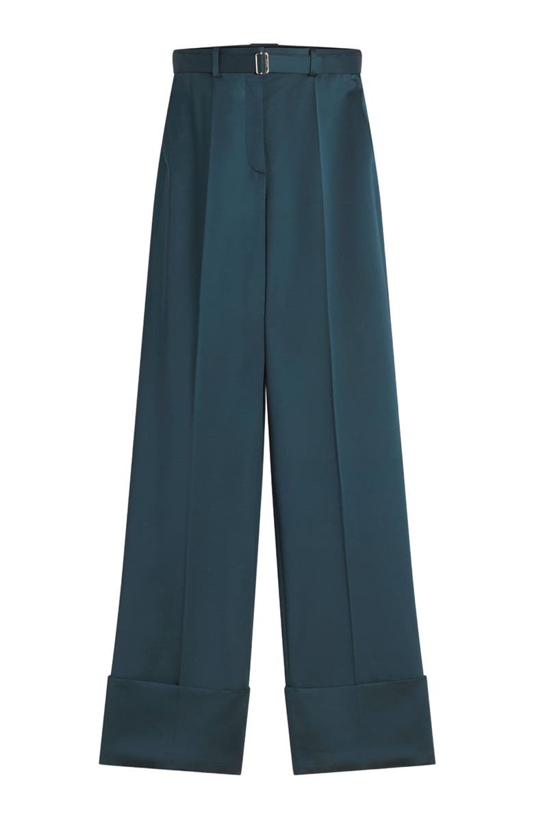 Lanvin WIDE-LEG PANTS WITH CUFFS, Alternate, color, 