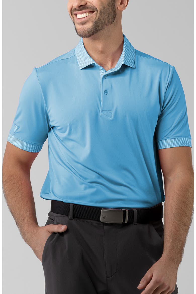 Thomas Knit Polo, Main, color, NORSE BLUE
