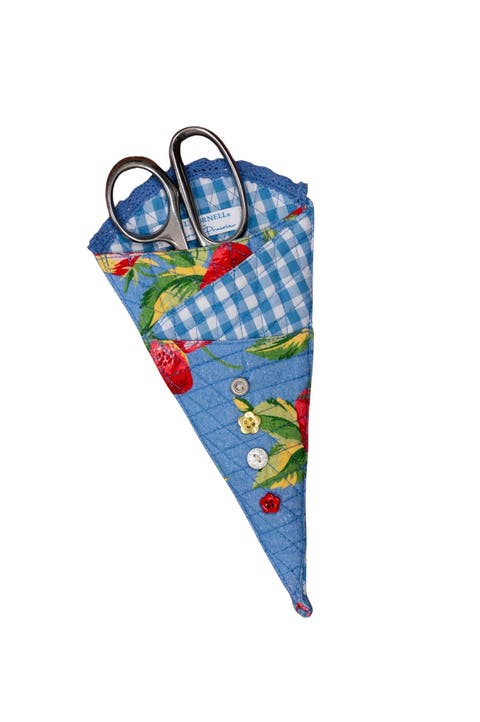 Strawberry Magic Patchwork Scissor Sleeve