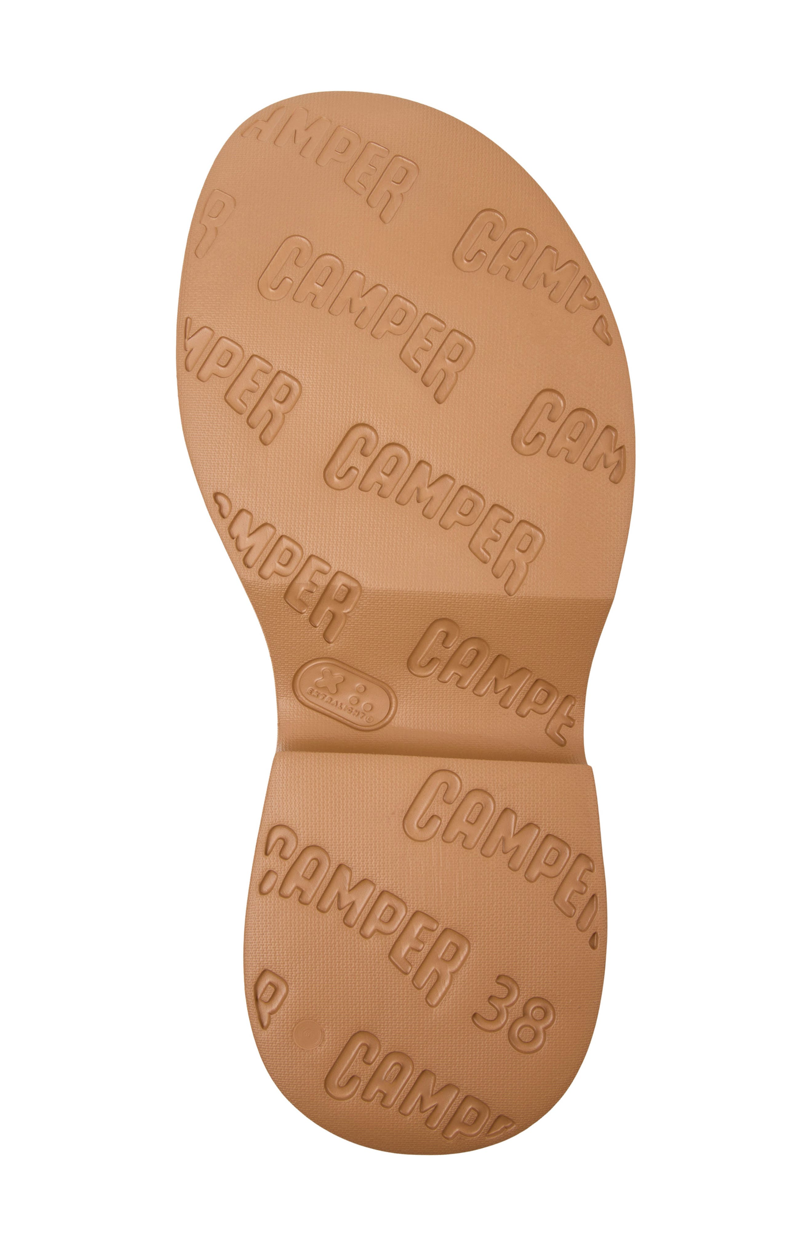 Camper Tasha Platform Slide Sandal, Alternate, color, Beige