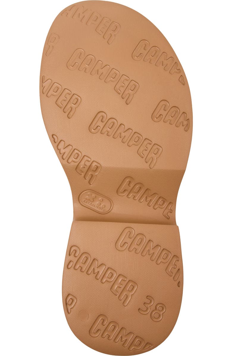 Camper Tasha Platform Slide Sandal, Alternate, color, Beige