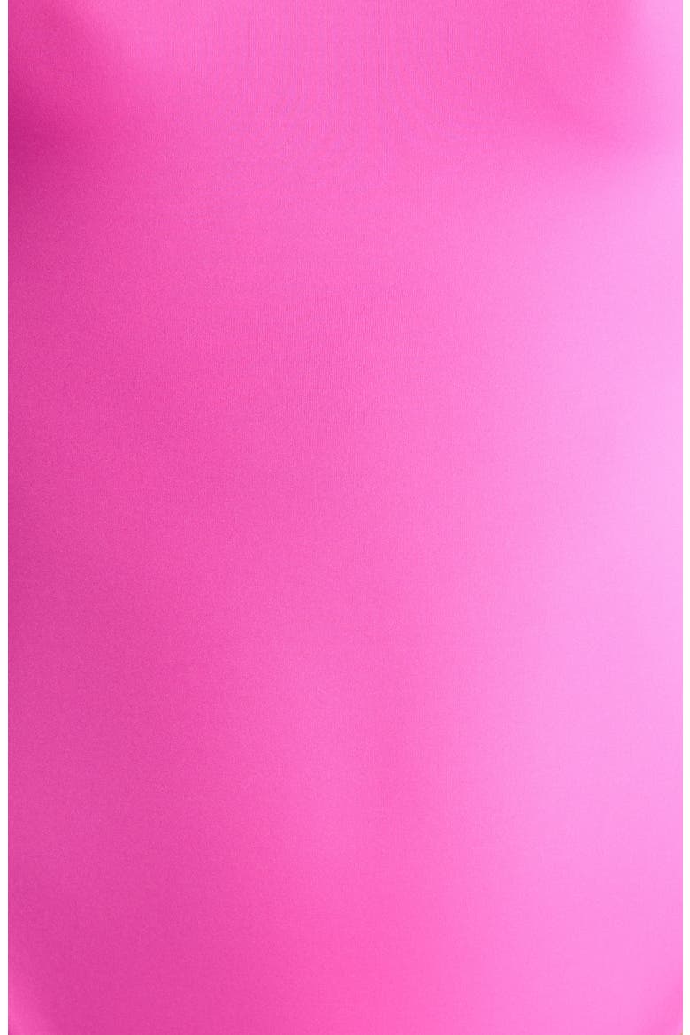 Streamline One-Piece Swimsuit, Alternate, color, HOT PINK