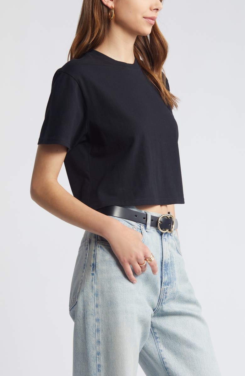 Open Edit Boxy Crop T-Shirt, Alternate, color,