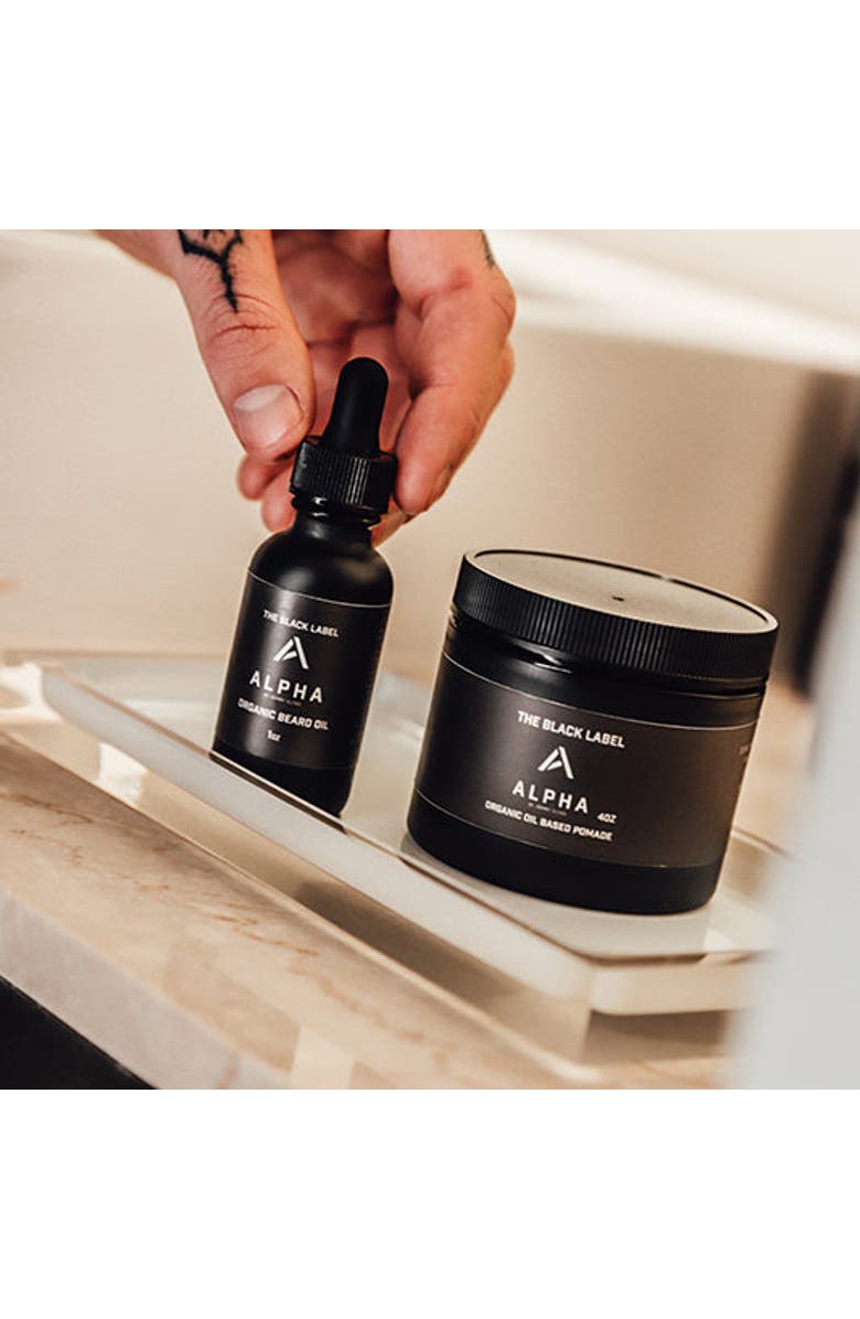 Johnny Slicks Alpha Beard Oil, Alternate, color, Biege