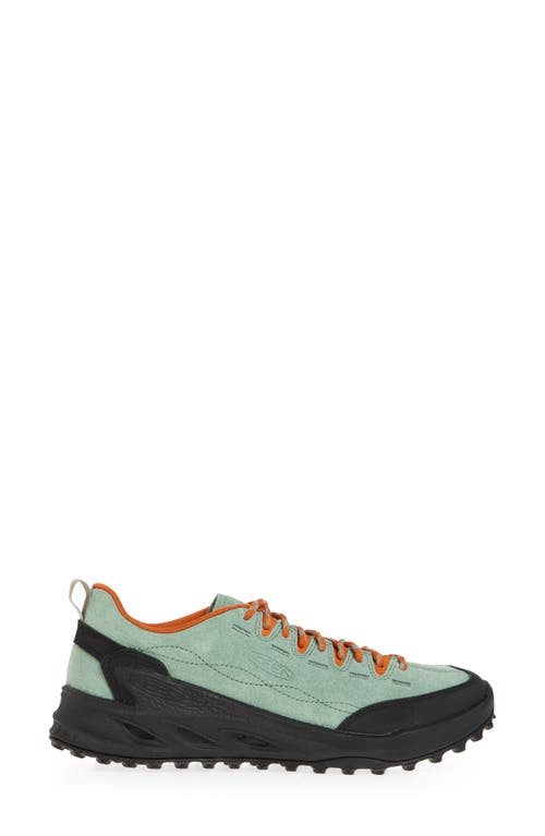 Keen Jasper Zionic Hiking Sneaker In Granite Green/gold Flame