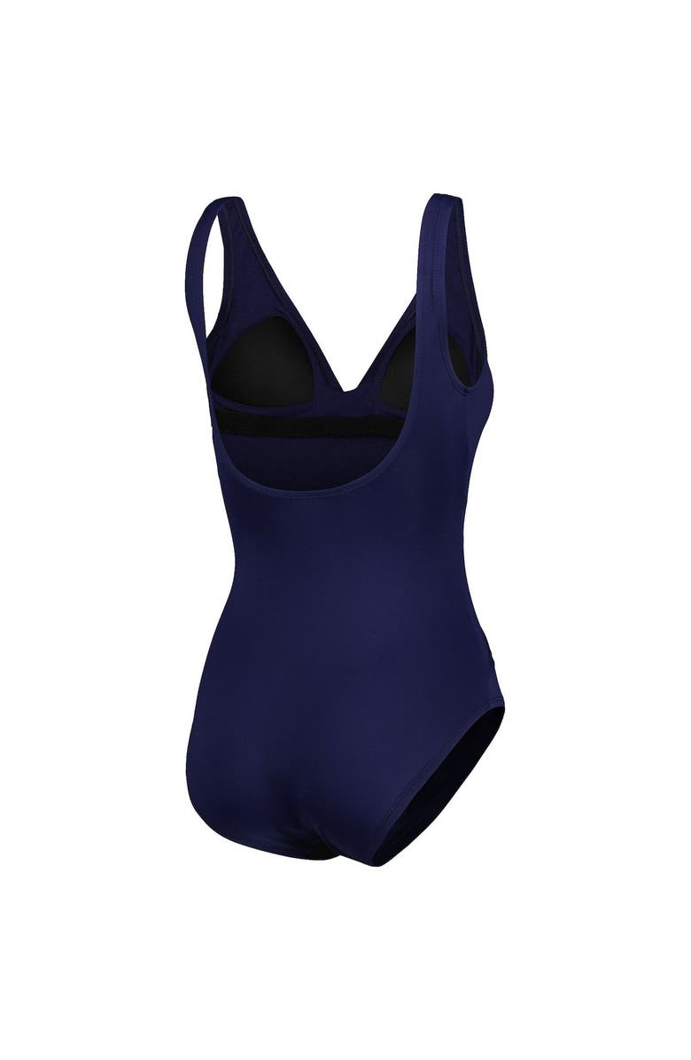 Tommy Bahama Women's Tommy Bahama Navy Houston Astros Pearl Clara One-Piece Swimsuit, Alternate, color, Navy