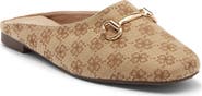 WILD DIVA LOUNGE Paisley Faux Suede Flat Mule