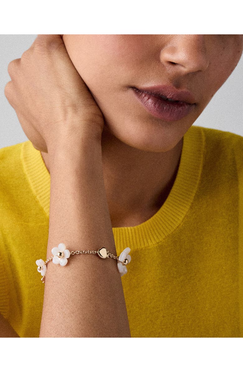 Kate Spade New York flower scatter bracelet, Alternate, color, 