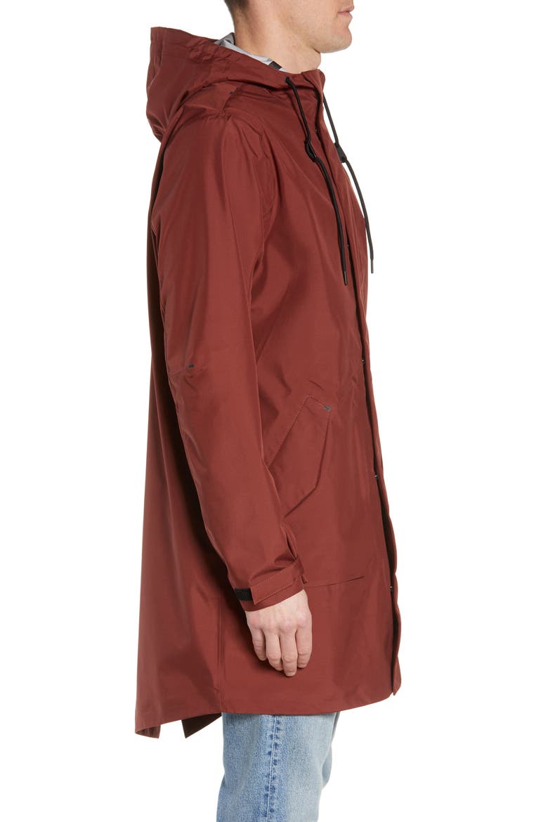 NikeLab Men's Parka, Alternate, color, PUEBLO BROWN/ BLACK